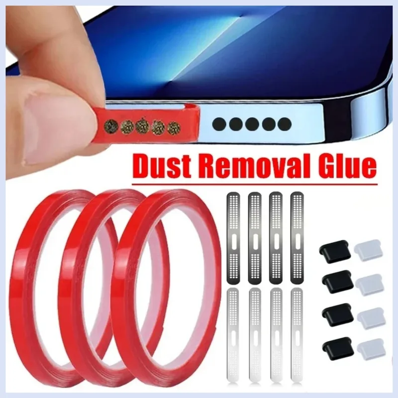 Dust Removal Sticker - Altavoz Universal para teléfono, pegamento para