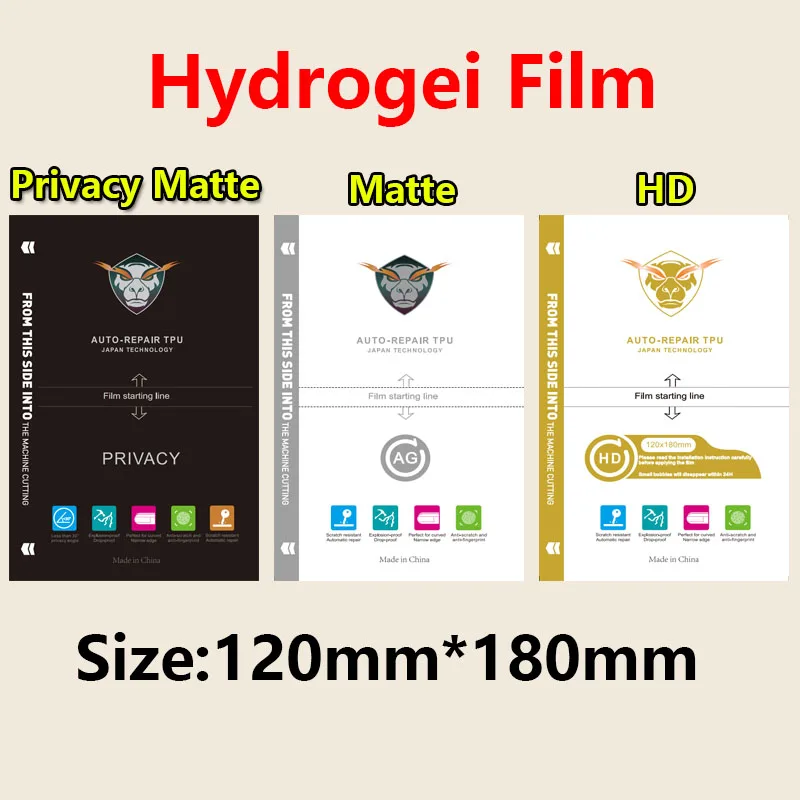 Flexible Tpu Film - 50 Uds HD mate privacidad protección