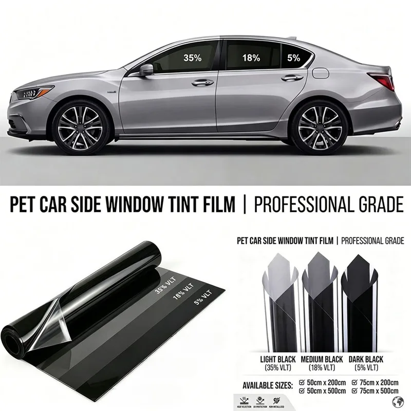 Glass Protector Auto - Película de Vinilo para Ventanas de