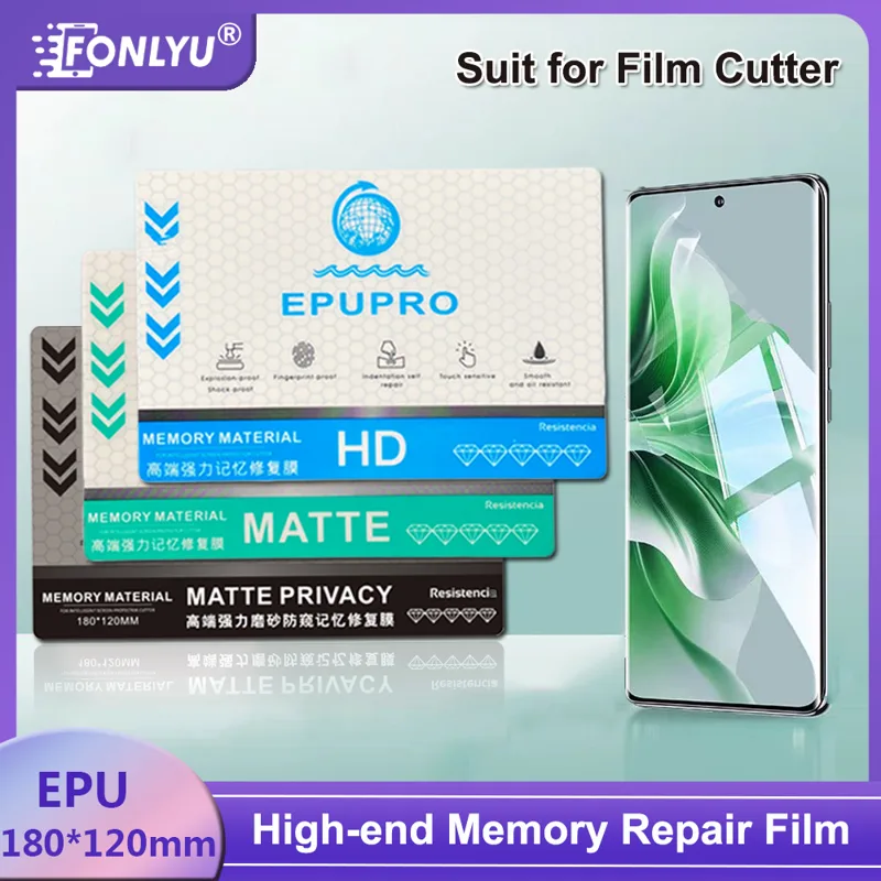 Screen Protector Cutter - FONLYU EPU Pro HD película de