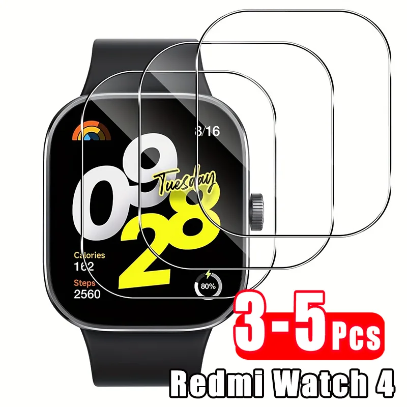 Smartwatch Screen Film - 3-5 piezas de vidrio templado Premium