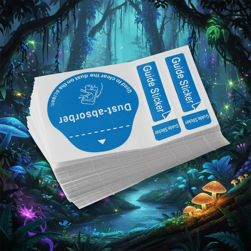Dust Removal Sticker - Adhesivo Guía para Limpieza de Pantallas
