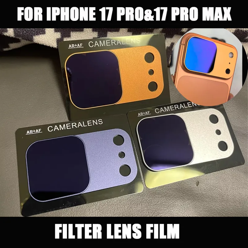 Camera Lens Protector - Filtro Antiexposición para iPhone 17 Pro/Pro