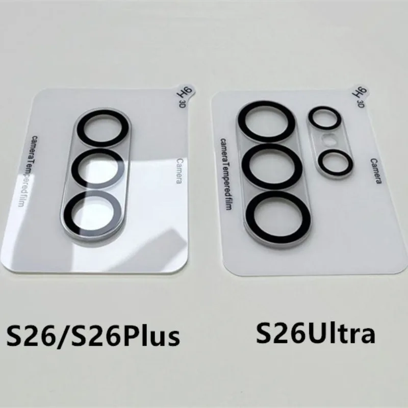 Tempered Glass Screen 9H - Protector de Lente de Cámara HD,