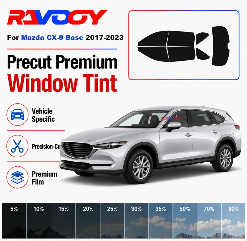 Privacy Screen Protector - Kit de tintado de ventanas precortado
