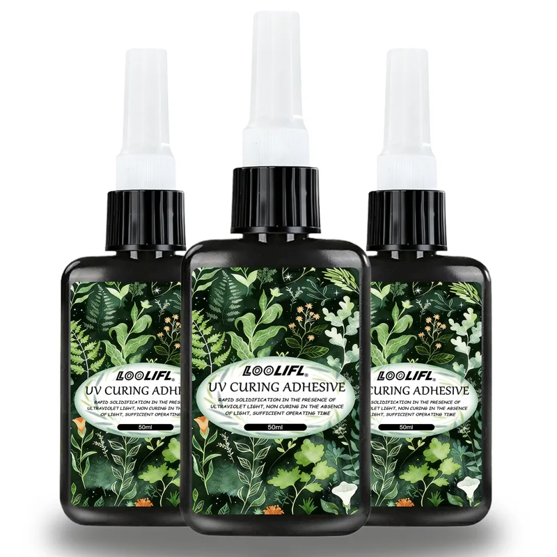 Liquid Uv Glue Kit - Kit de pegamento UV LOOLIFL, 3