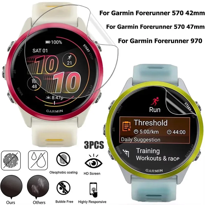 Película de hidrogel para relo - Smartwatch Screen Film reseña y precio