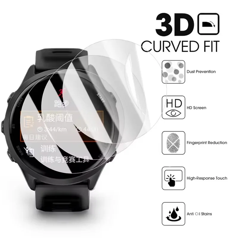 Película de hidrogel para relo - Smartwatch Screen Film reseña y precio