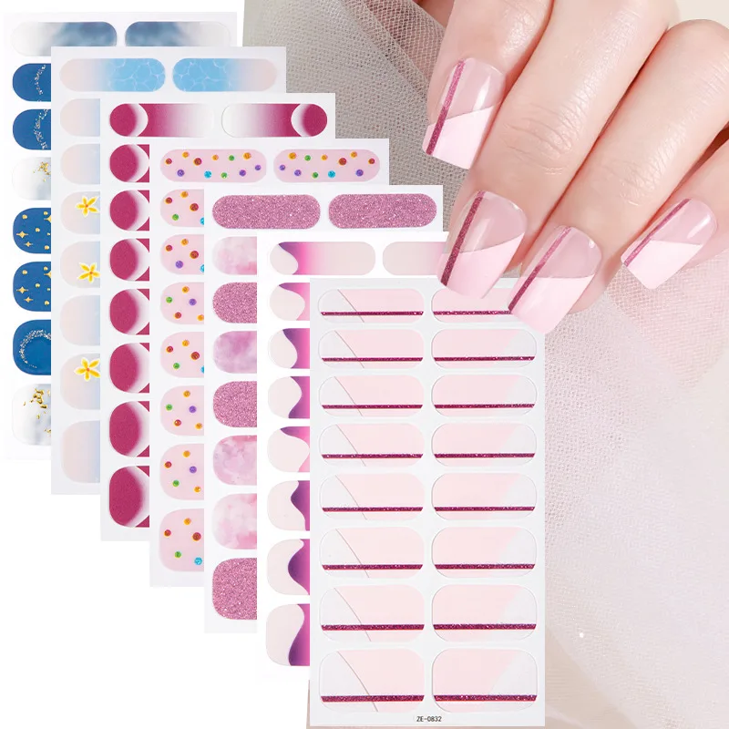 16 Tips de Uñas con Degradado  - Full Cover Adhesive reseña y precio