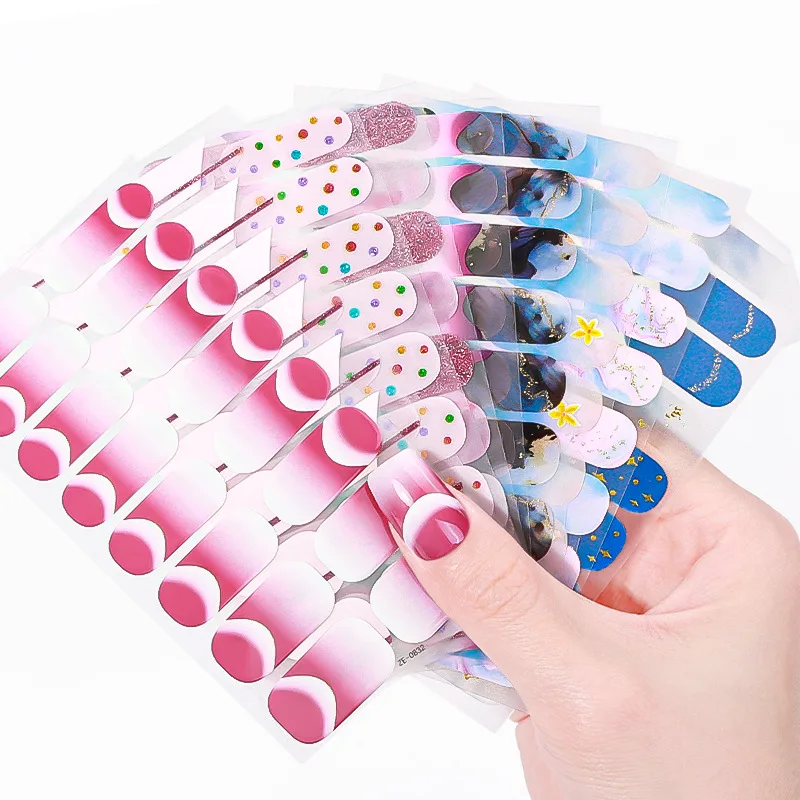 16 Tips de Uñas con Degradado  - Full Cover Adhesive reseña y precio
