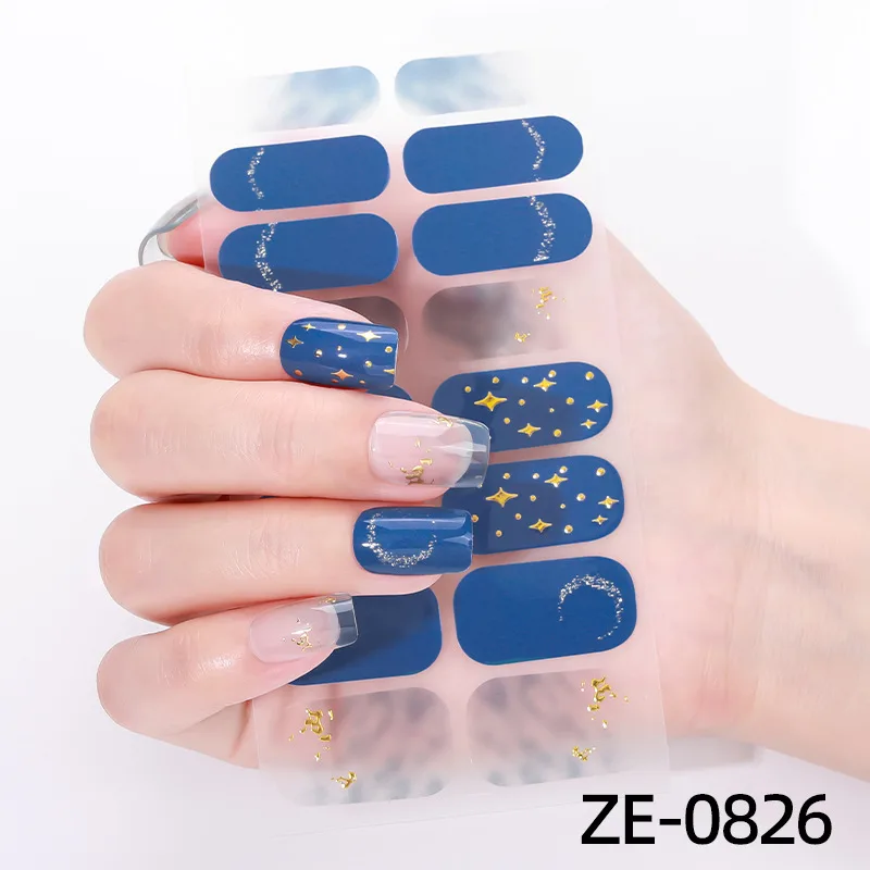 16 Tips de Uñas con Degradado  - Full Cover Adhesive reseña y precio