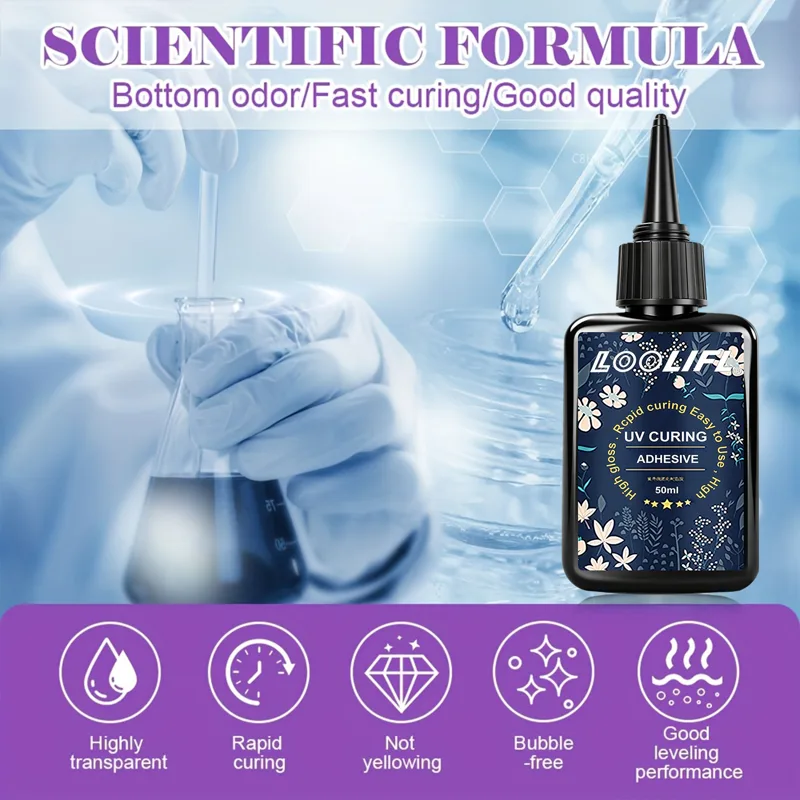 Kit de pegamento de resina UV  - Liquid Uv Glue Kit reseña y precio