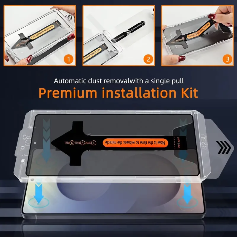 Protector de pantalla de priva - Screen Alignment Tool reseña y precio