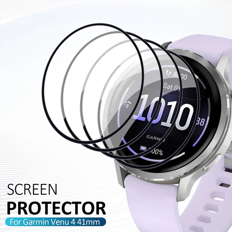 4 protectores de pantalla HD p - Smartwatch Screen Film reseña y precio