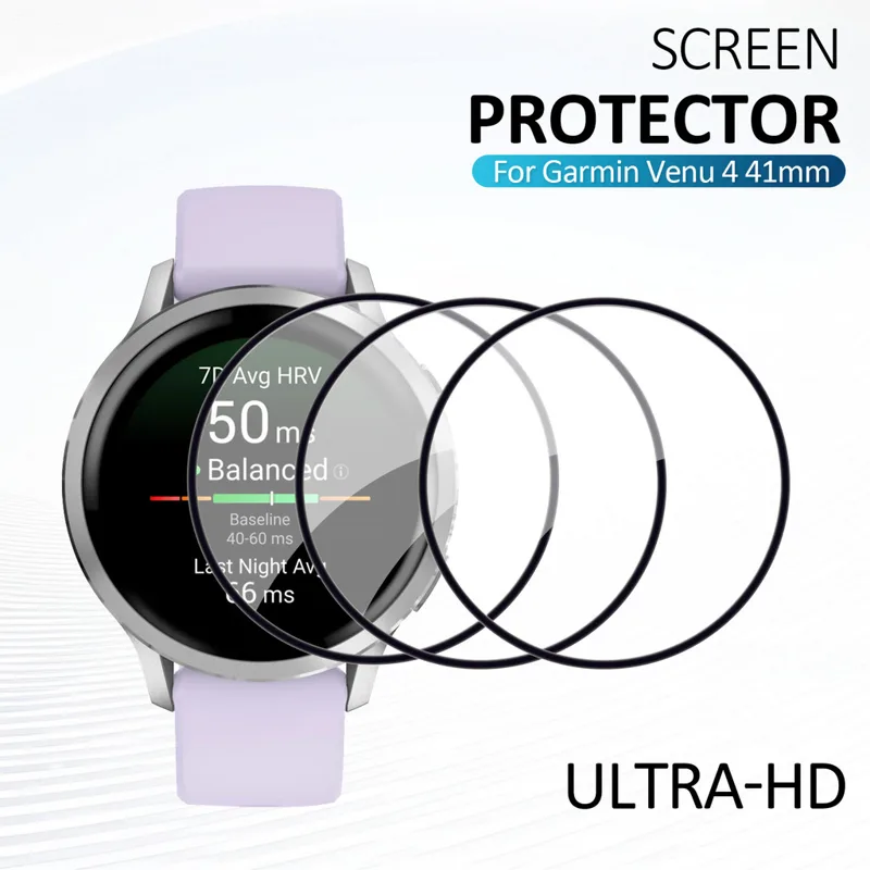 4 protectores de pantalla HD p - Smartwatch Screen Film reseña y precio