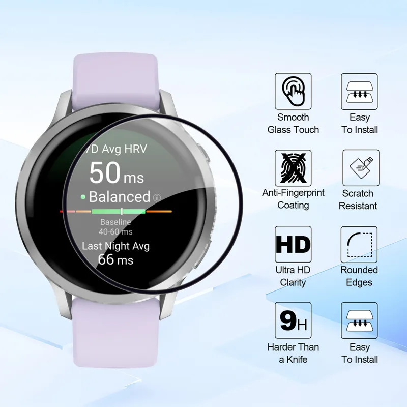4 protectores de pantalla HD p - Smartwatch Screen Film reseña y precio