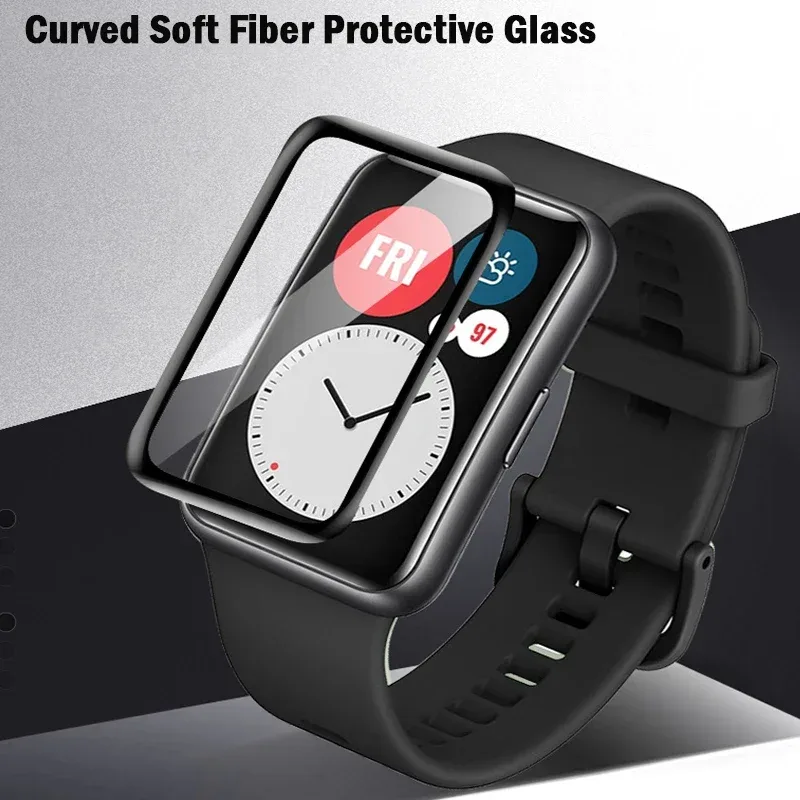Vidrio suave para Huawei Watch - Smartwatch Screen Film reseña y precio
