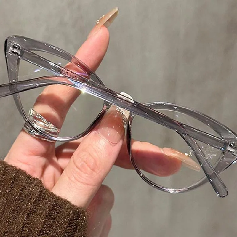 Gafas pequeñas con forma de oj - Anti Blue Light Film reseña y precio