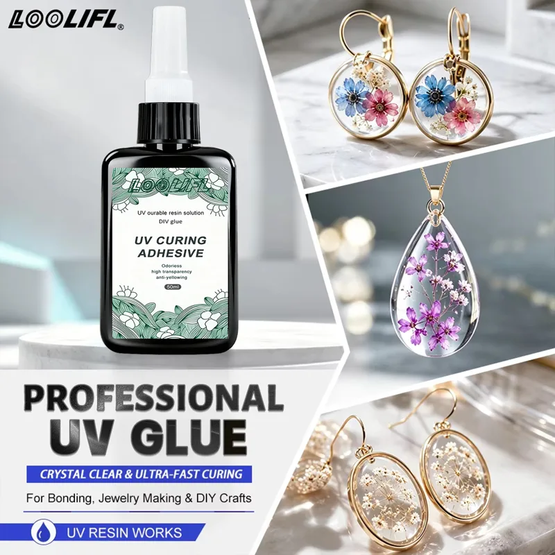 LOOLIFL Nuevo Pegamento UV Fue - Liquid Uv Glue Kit reseña y precio