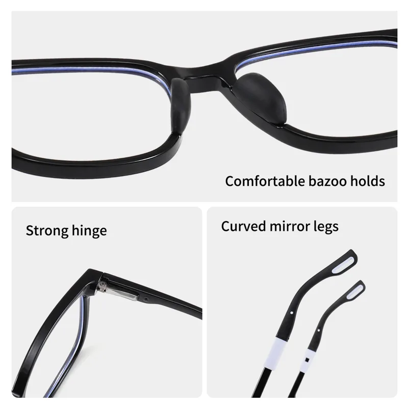 Gafas ópticas Retro redondas p - Anti Blue Light Film reseña y precio