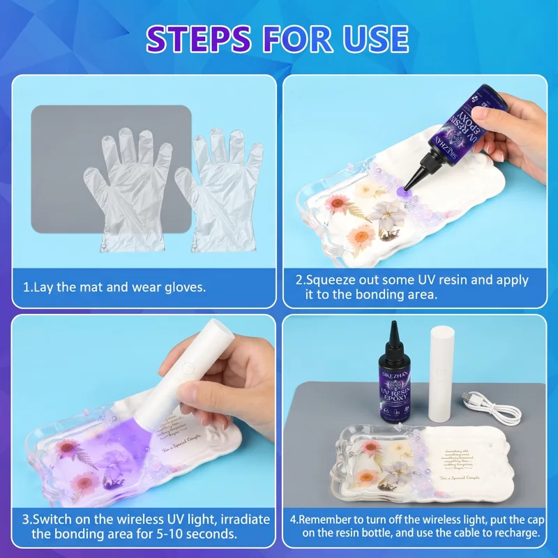 Kit de Pegamento UV Transparen - Liquid Uv Glue Kit reseña y precio
