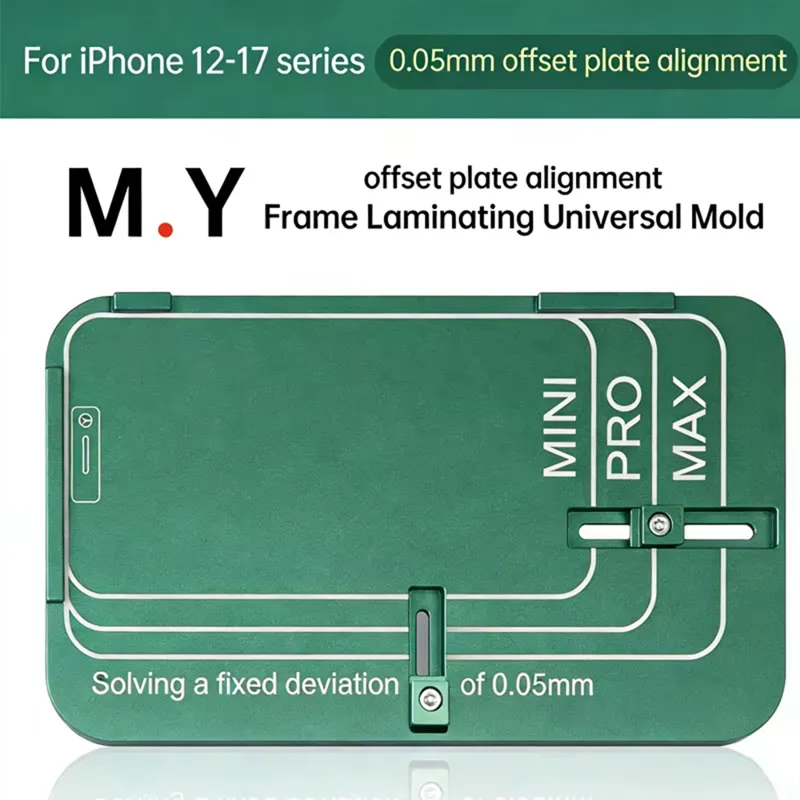 YCS MY con Marco, Molde Univer - Screen Alignment Tool reseña y precio