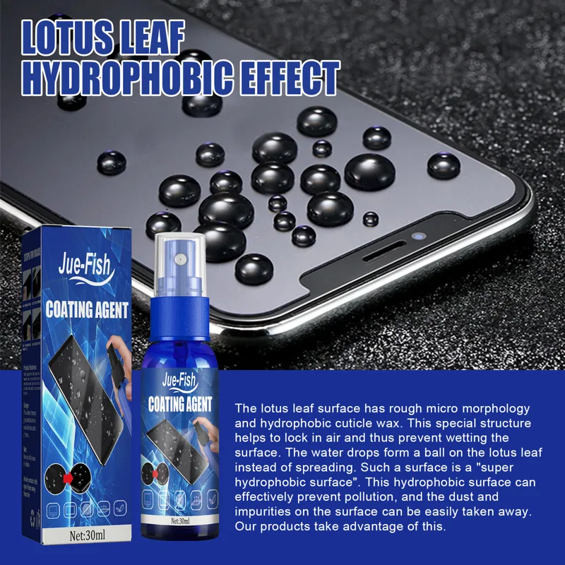 Protector de pantalla líquido, - Oleophobic Coating Spray reseña y precio