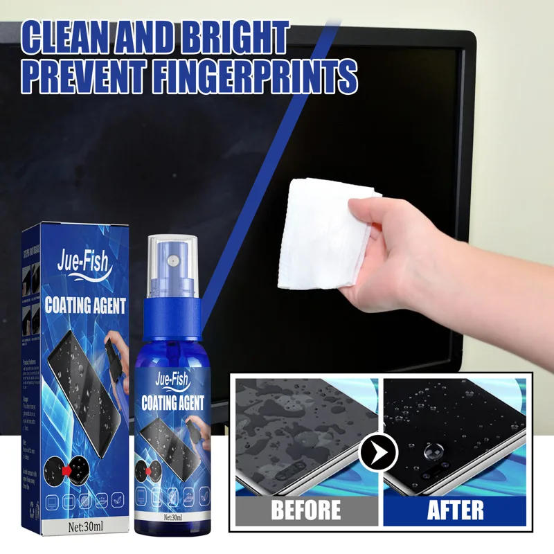 Protector de pantalla líquido, - Oleophobic Coating Spray reseña y precio