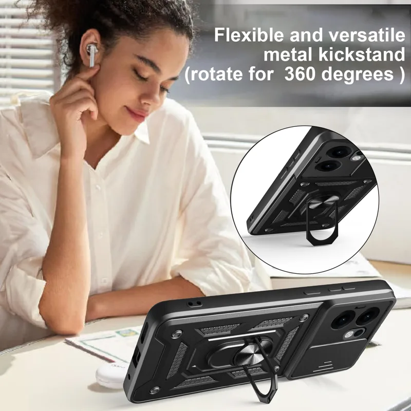Armadura Funda para OPPO Reno  - Camera Lens Protector reseña y precio
