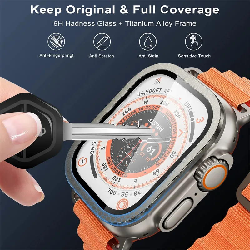 Vidrio templado para Apple Wat - Privacy Screen Protector reseña y precio