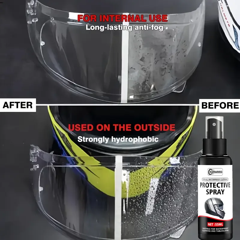 Spray antivaho para casco de m - Nano Liquid Coating reseña y precio