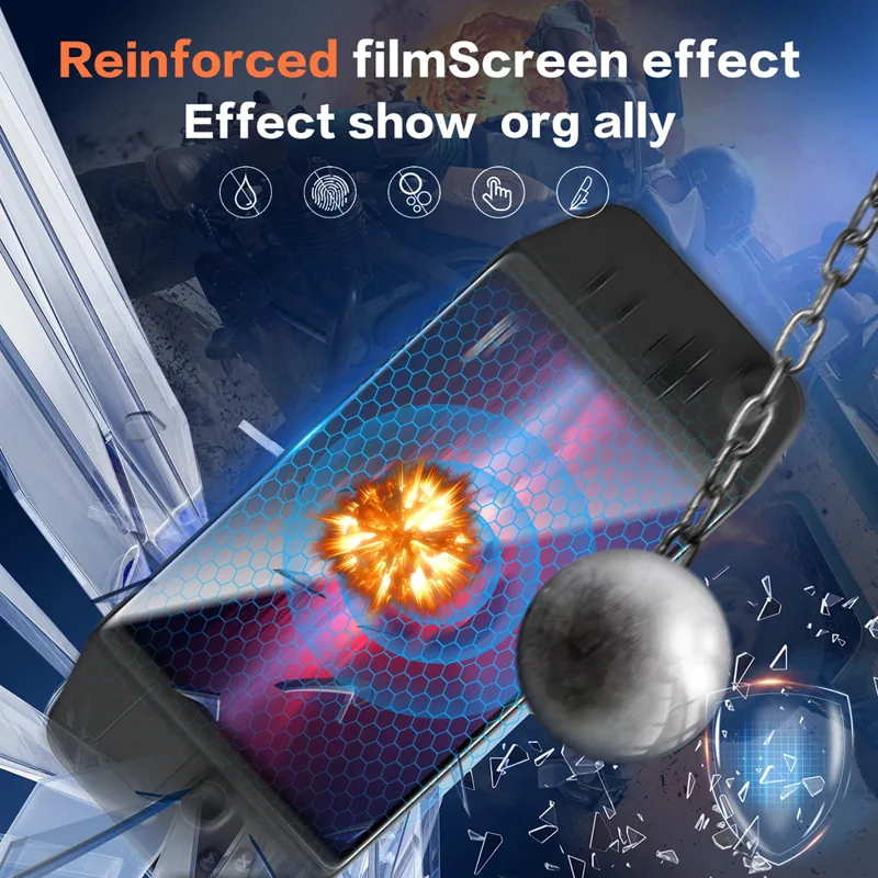 Película protectora de vidrio  - Curved Edge Screen reseña y precio