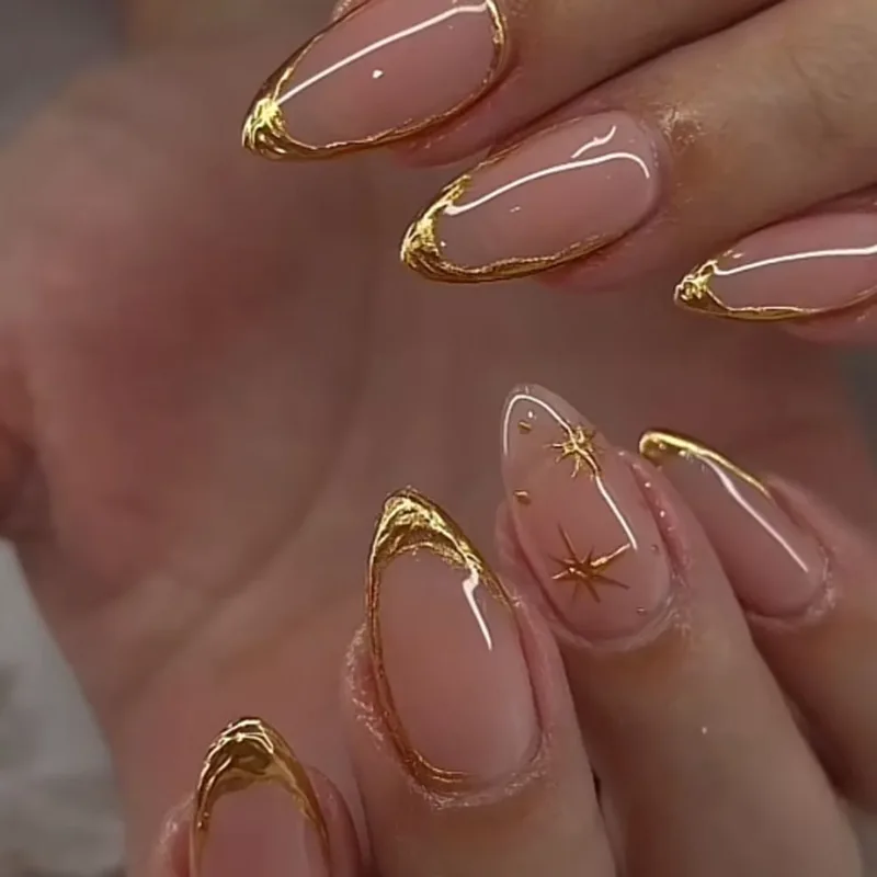 24 Uñas Postizas Elegantes en  - Full Cover Adhesive reseña y precio