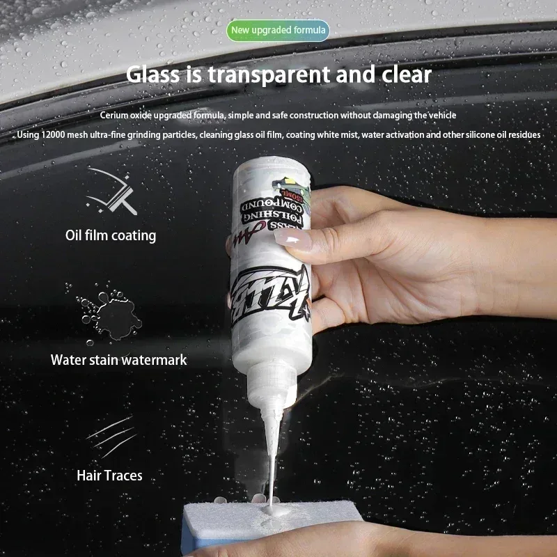 Líquido para pulir vidrio de c - Glass Protector Auto reseña y precio