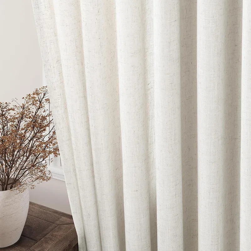 Cortinas de Lino Crema con Len - Privacy Filter 2Pack reseña y precio