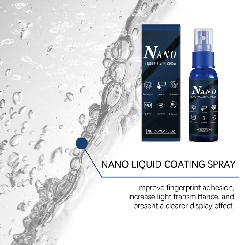 Protector de pantalla con reve - Oleophobic Coating Spray reseña y precio