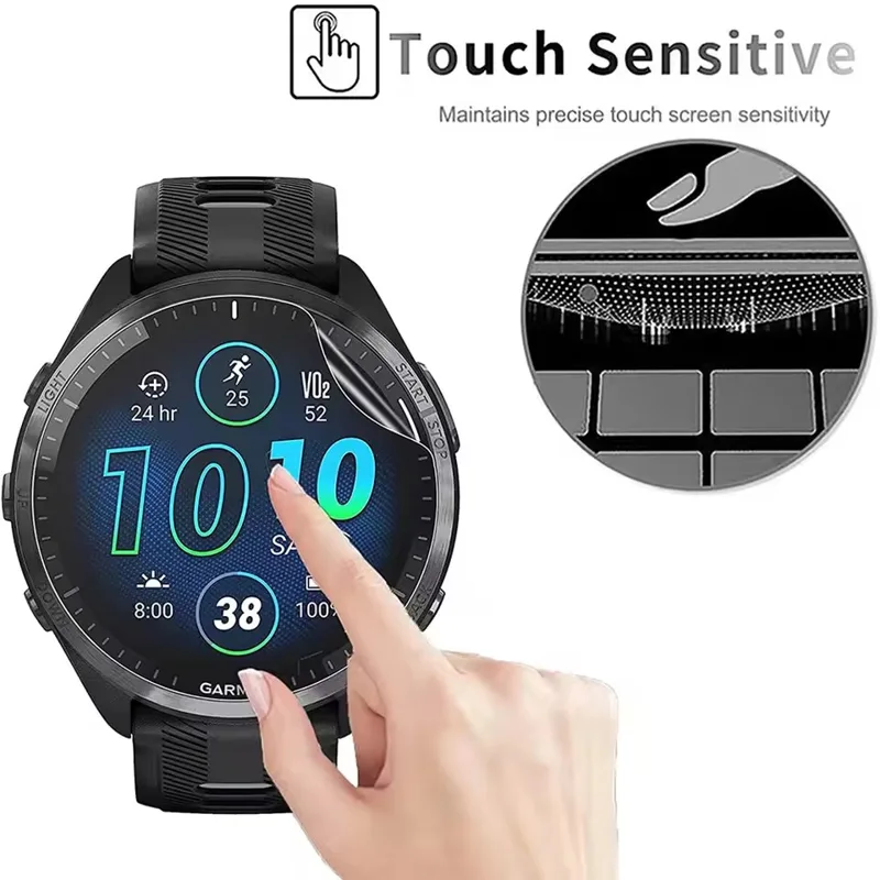 Película protectora de hidroge - Smartwatch Screen Film reseña y precio
