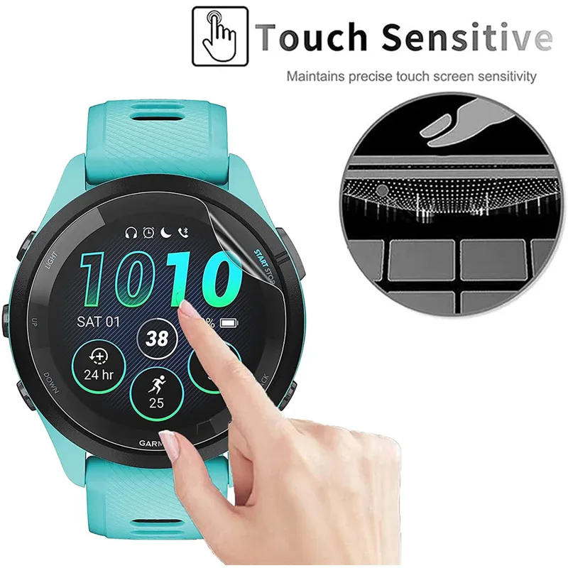 Película protectora de hidroge - Smartwatch Screen Film reseña y precio