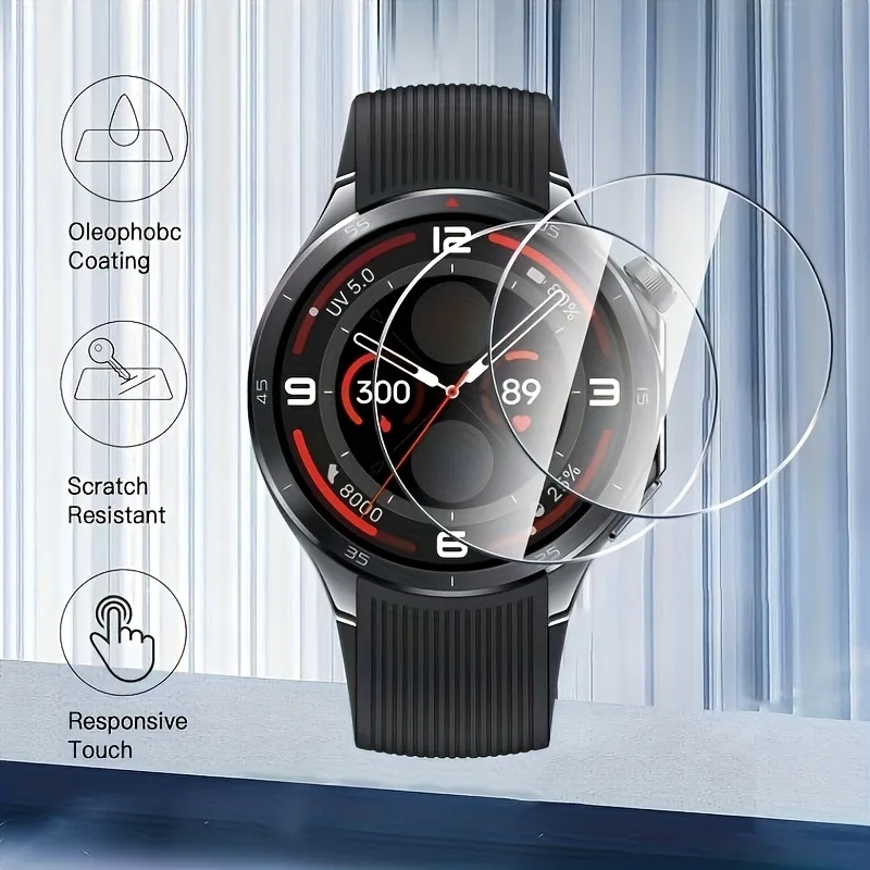 3 uds 9H Protector de pantalla - Smartwatch Screen Film reseña y precio