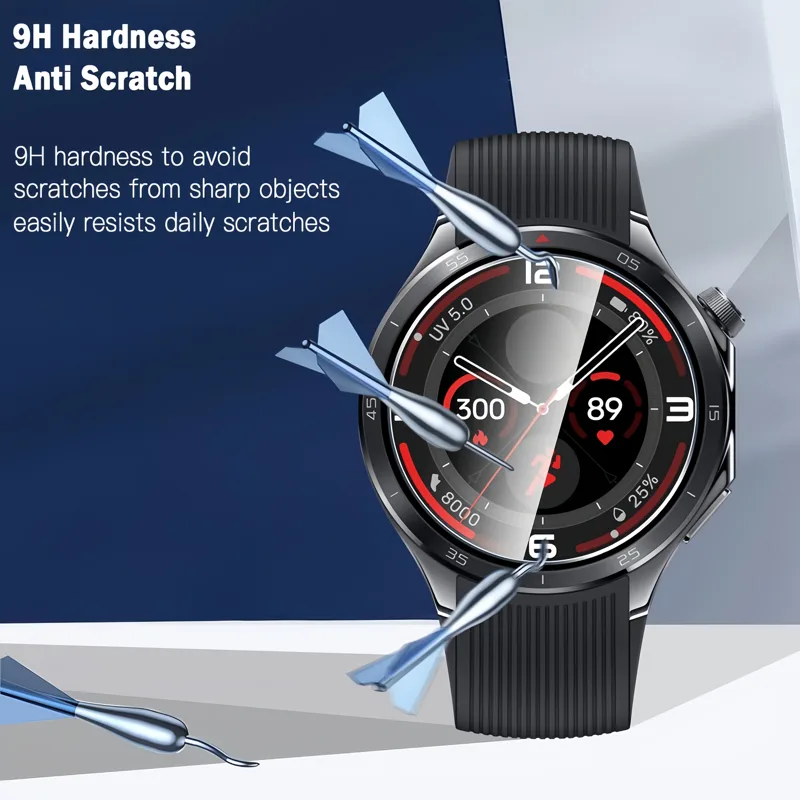 3 uds 9H Protector de pantalla - Smartwatch Screen Film reseña y precio