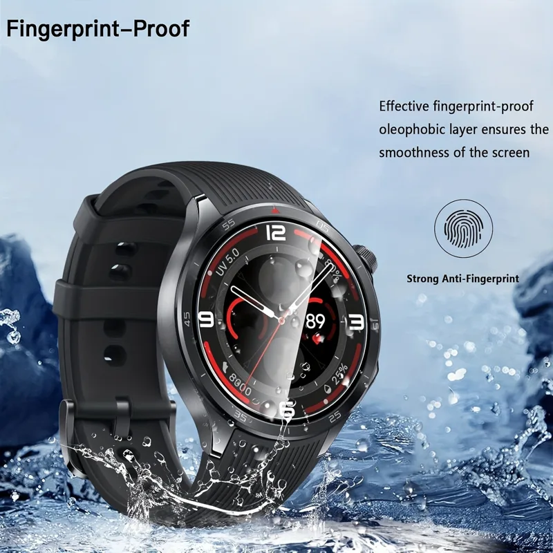 3 uds 9H Protector de pantalla - Smartwatch Screen Film reseña y precio