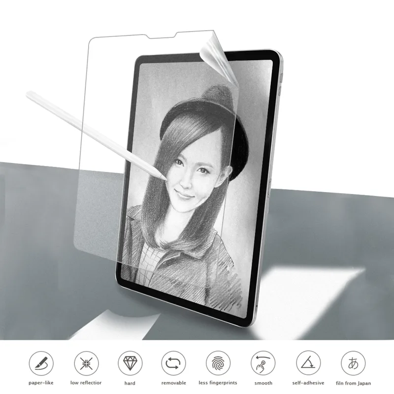 2 uds película de sensación de - Matte Anti Glare Screen reseña y precio